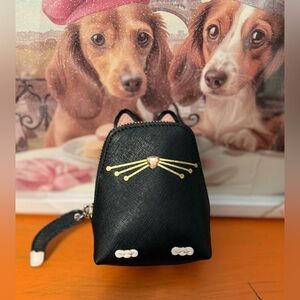 Kate Spade Jazz Things Up Cat Coin pouch